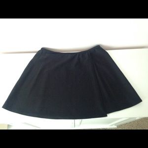 Anne Cole Swim Skirt (black)